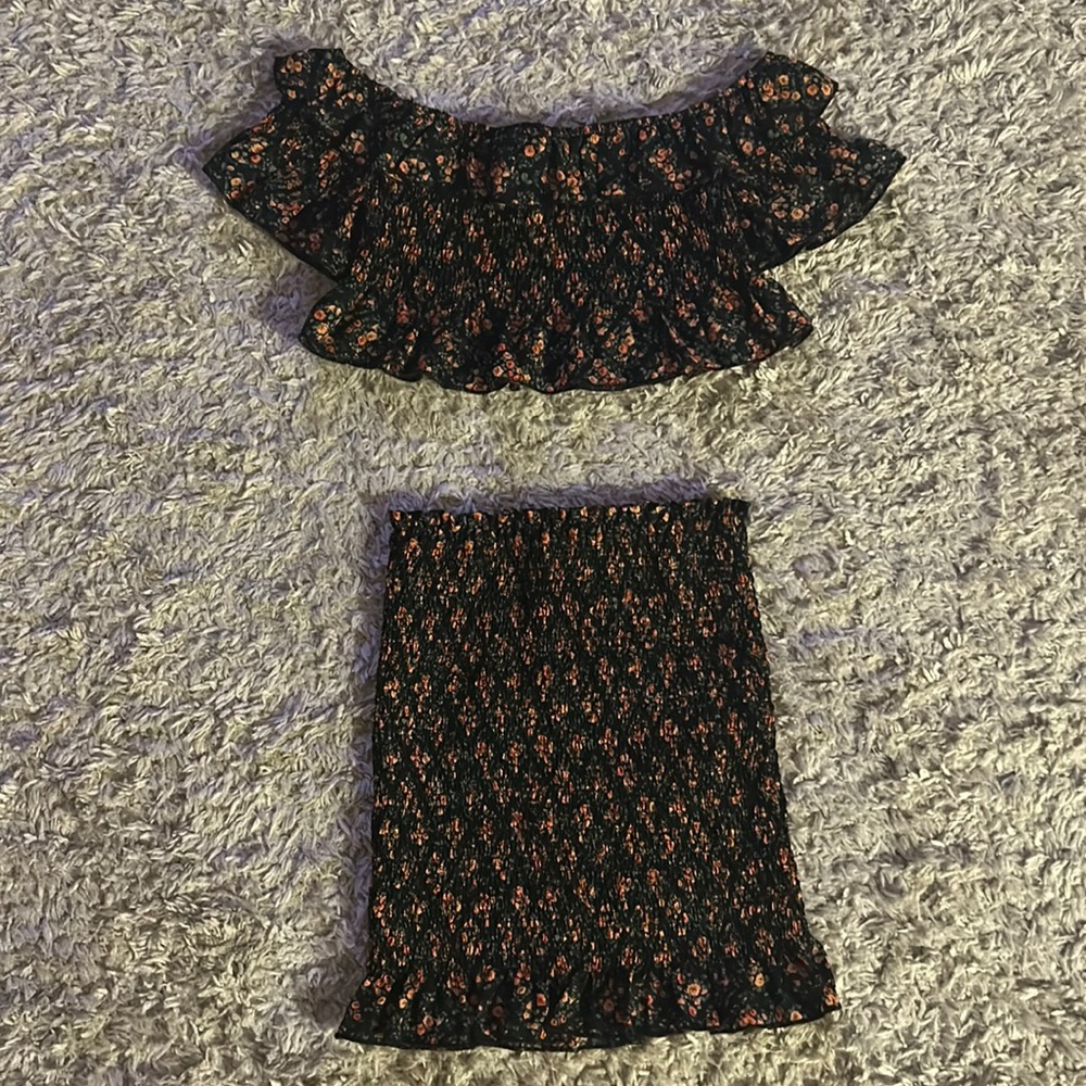 2 Piece skirt and top set